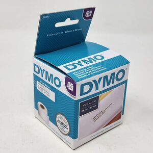 Dymo White Address Labels 30251 - 1 1/8" x 3 1/2"  Roll‎ of 260 Labelwriter NEW